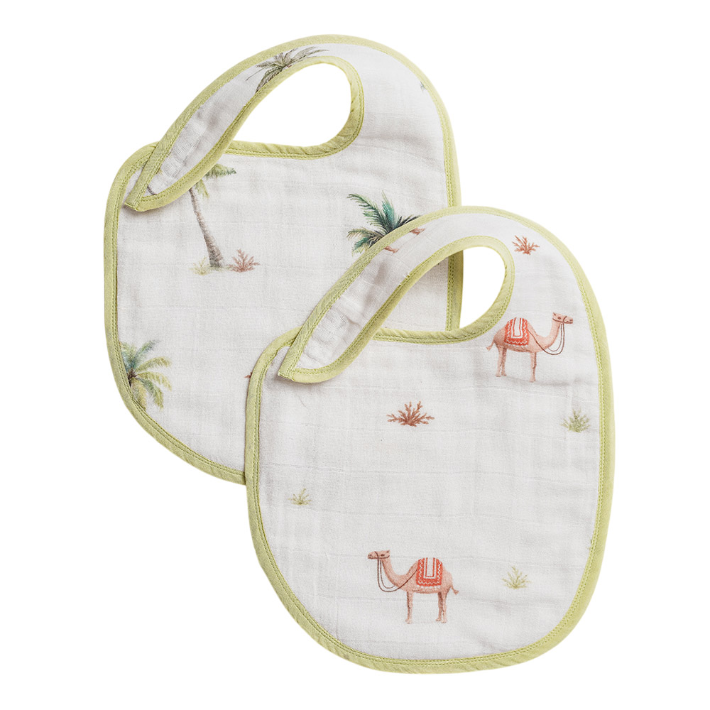 Little West Street - Organic Bib Set - Desert Dreams - 2 Pc Set