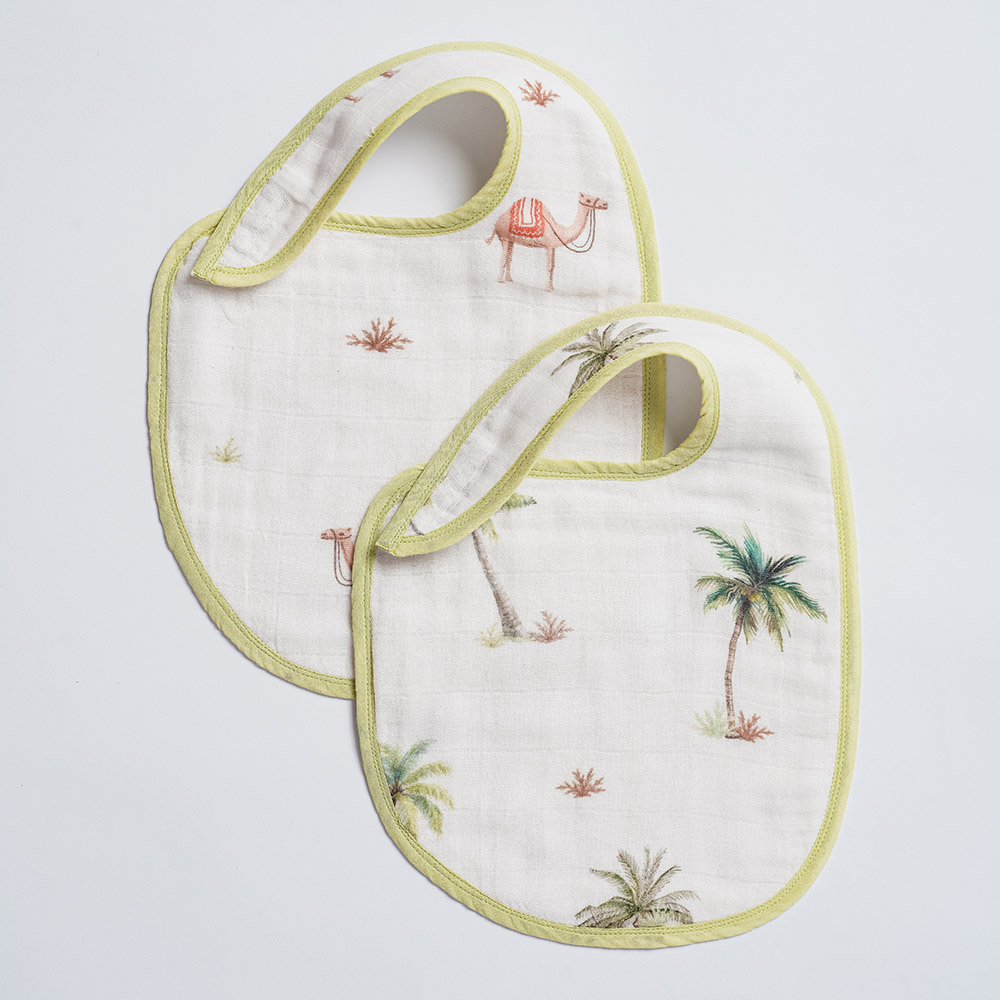 Little West Street - Organic Bib Set - Desert Dreams - 2 Pc Set