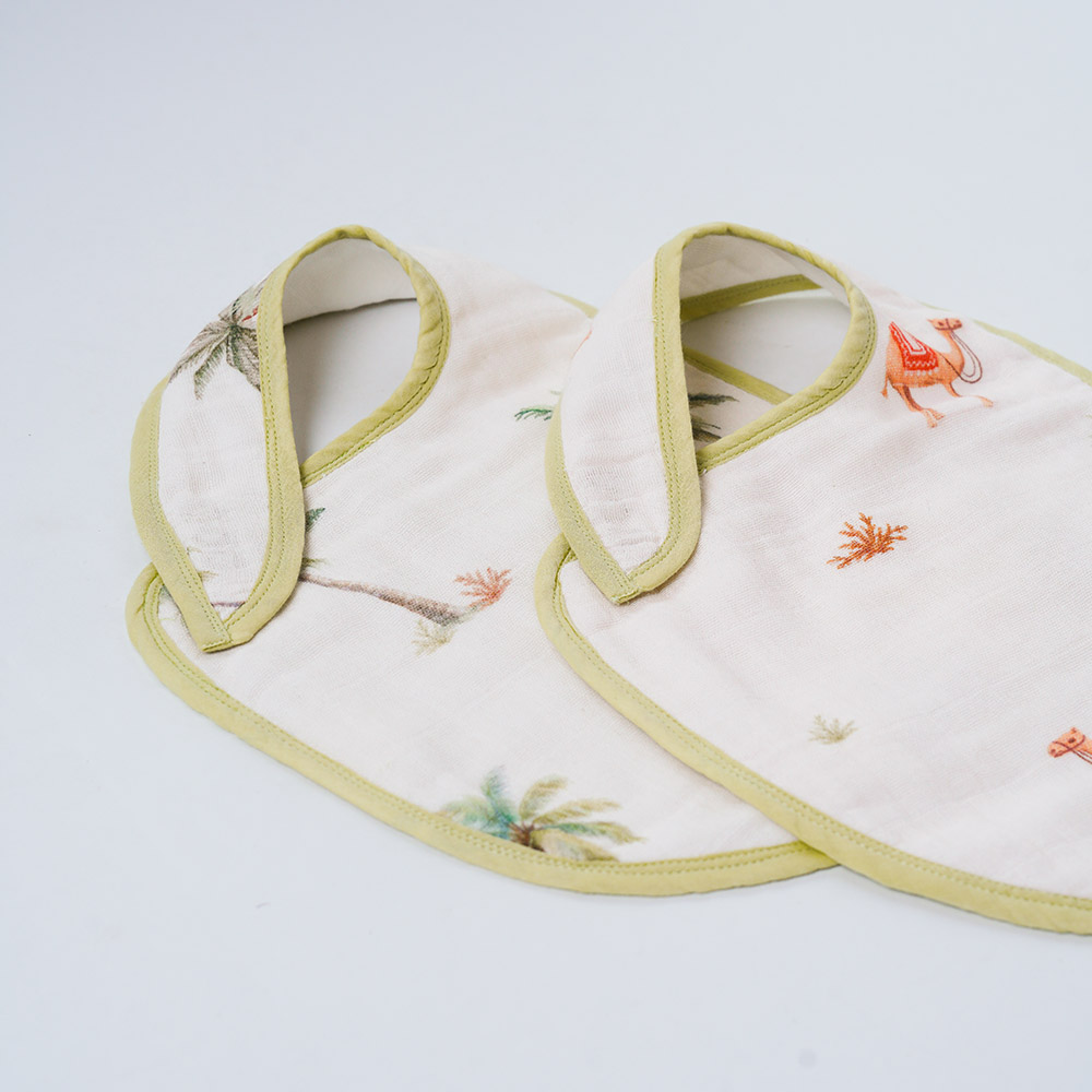 Little West Street - Organic Bib Set - Desert Dreams - 2 Pc Set