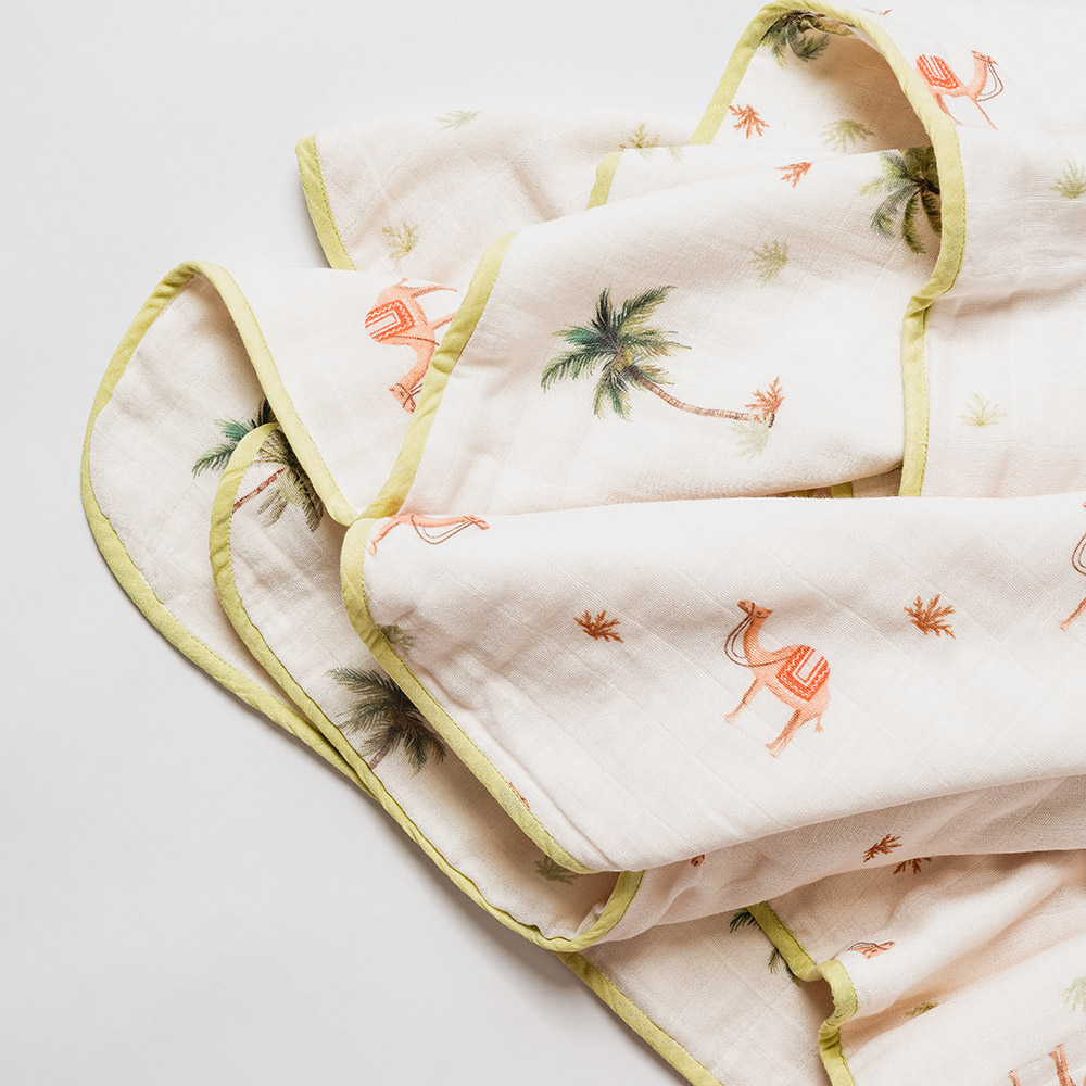 Little West Street - Personalized Organic Reversible Blanket - Desert Dreams