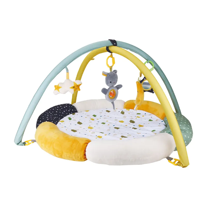 Little Angel Baby Play Mat With Soft Plush Hanging Toys