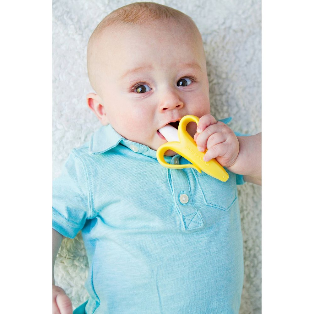 Little Angel Baby Silicone Soft Teething Toy - Banana