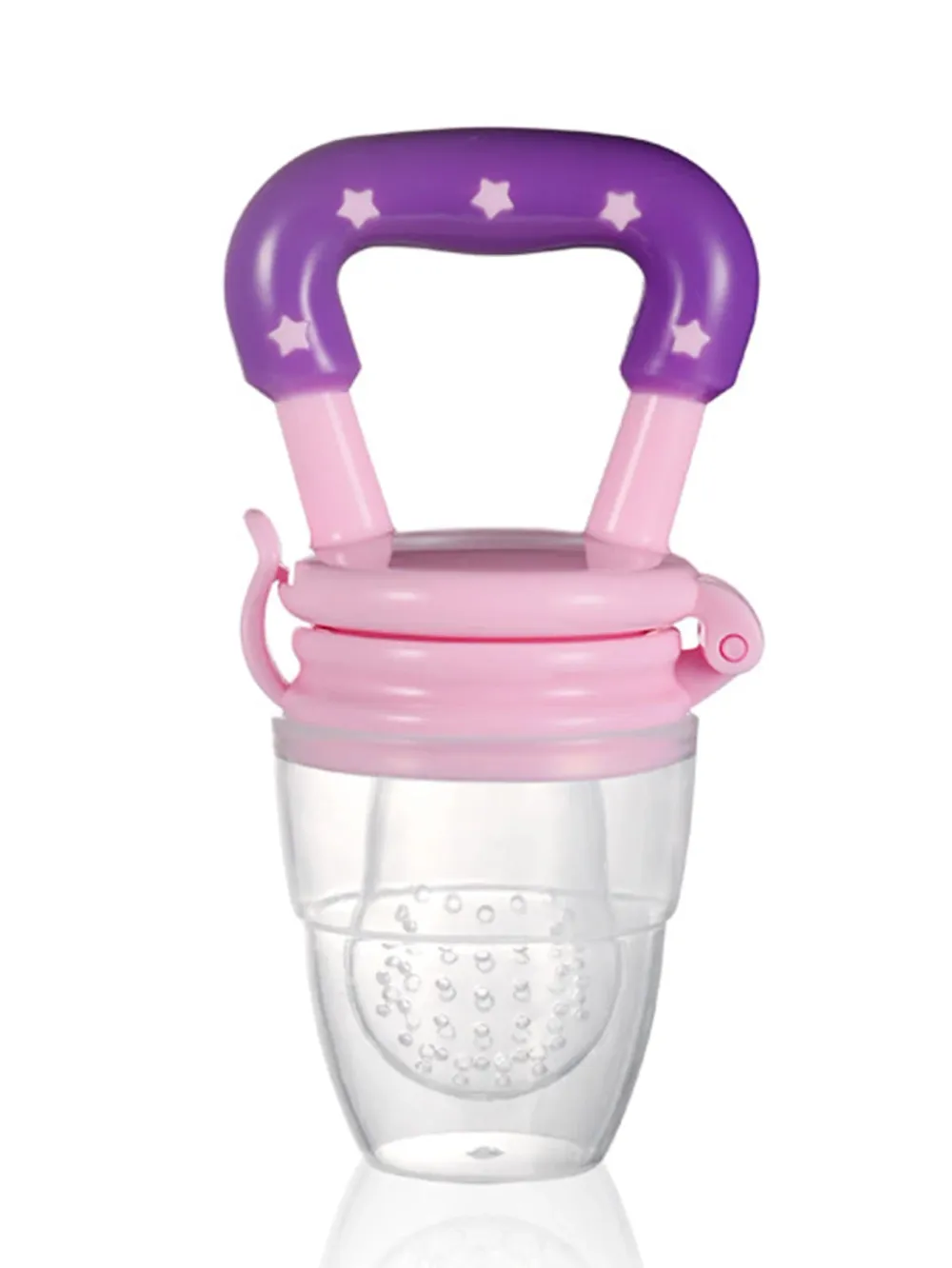 Little Angel Baby Fruit Feeder Pacifier & Teether - Pink