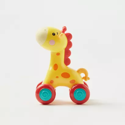 Goodway - Baby Push & Go Giraffe Toy With Rolling Wheels