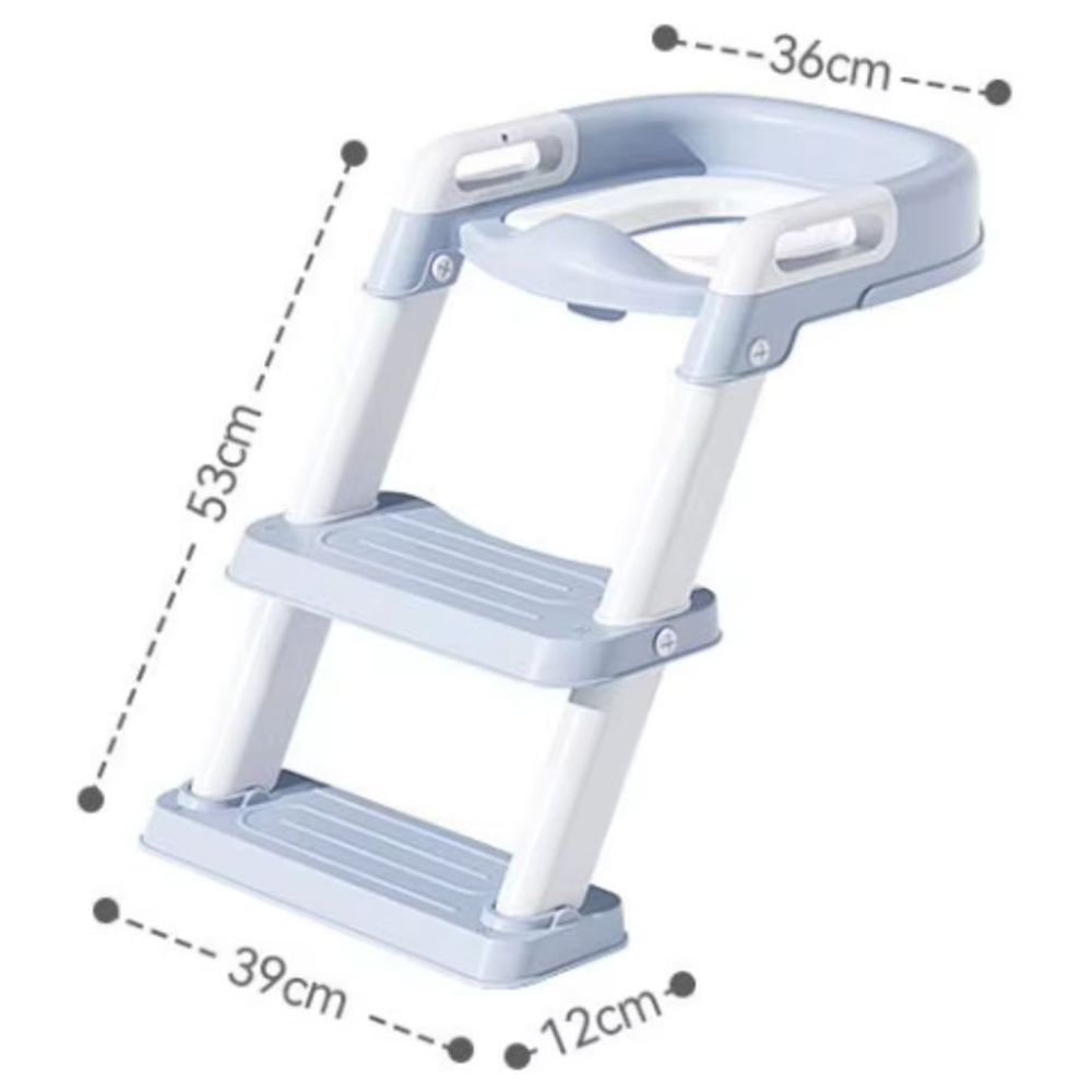 Little Angel Foldable Baby Potty Trainer Seat With Step Stool