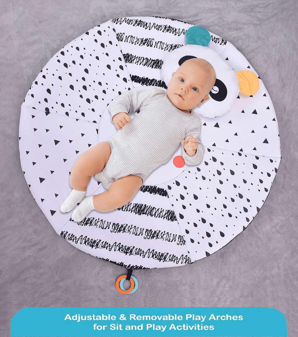 Konig Kids - Baby Activity Play Gym Mat - Panda