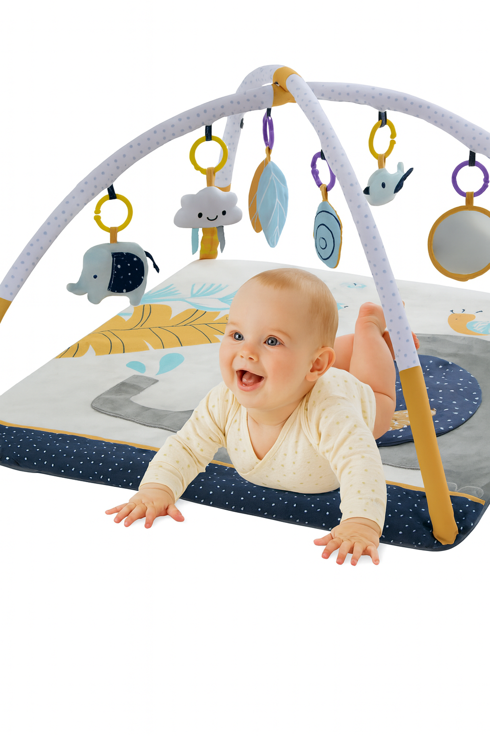 Konig Kids - Baby Play Gym Mat - Elephant