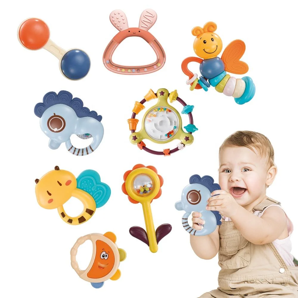 Goodway - Baby Rattle Toy Set Educational Teething Toys