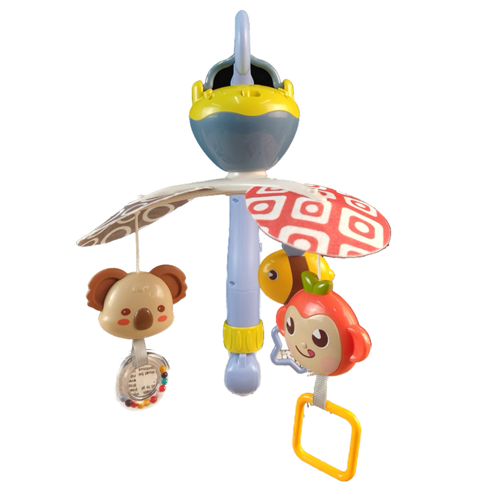 Goodway - Baby Crib Mobile With Hanging Toys & Music - Blue