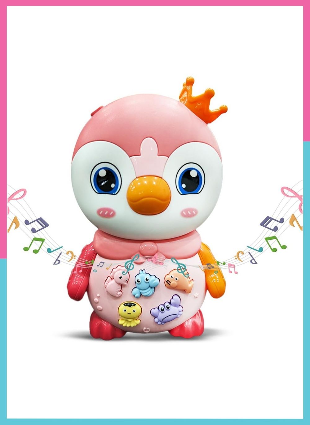 Little Angel Baby Interactive Musical Toy - Penguin