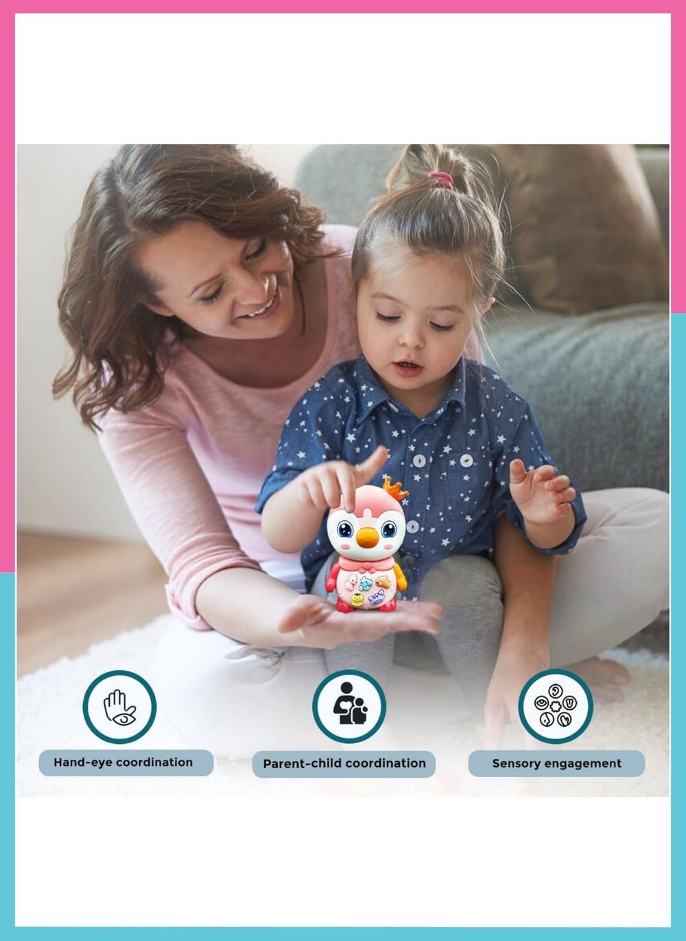Little Angel Baby Interactive Musical Toy - Penguin