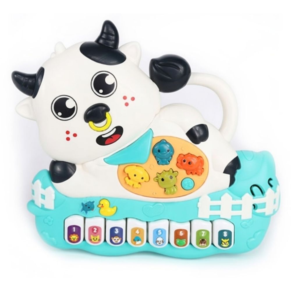 Little Angel - Baby Musical Cow Piano Toy