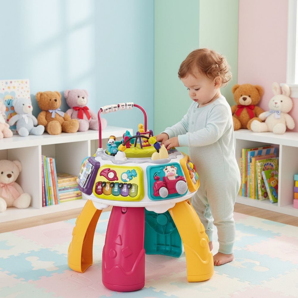 Goodway - Musical Baby Activity Table Learning Center Toy