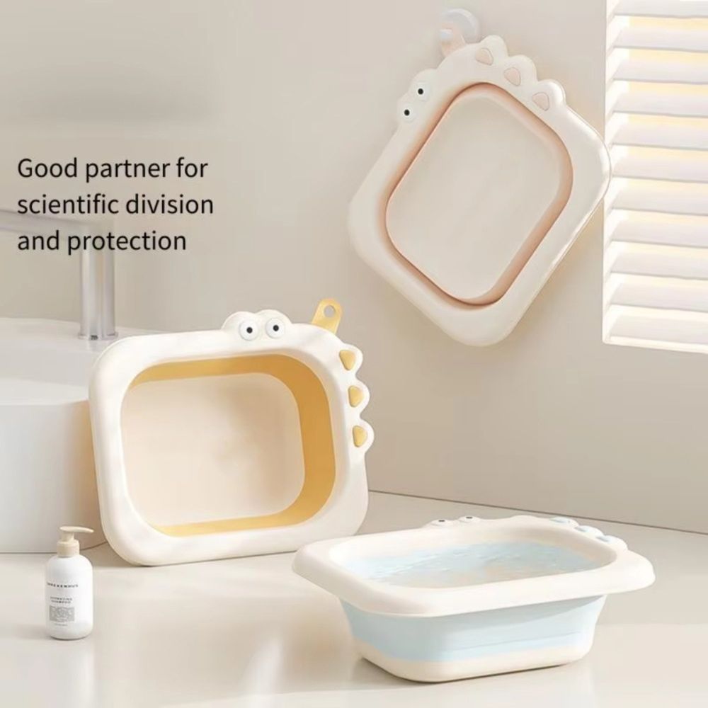 Little Angel Baby Foldable Wash Basin For Cleaning And Care