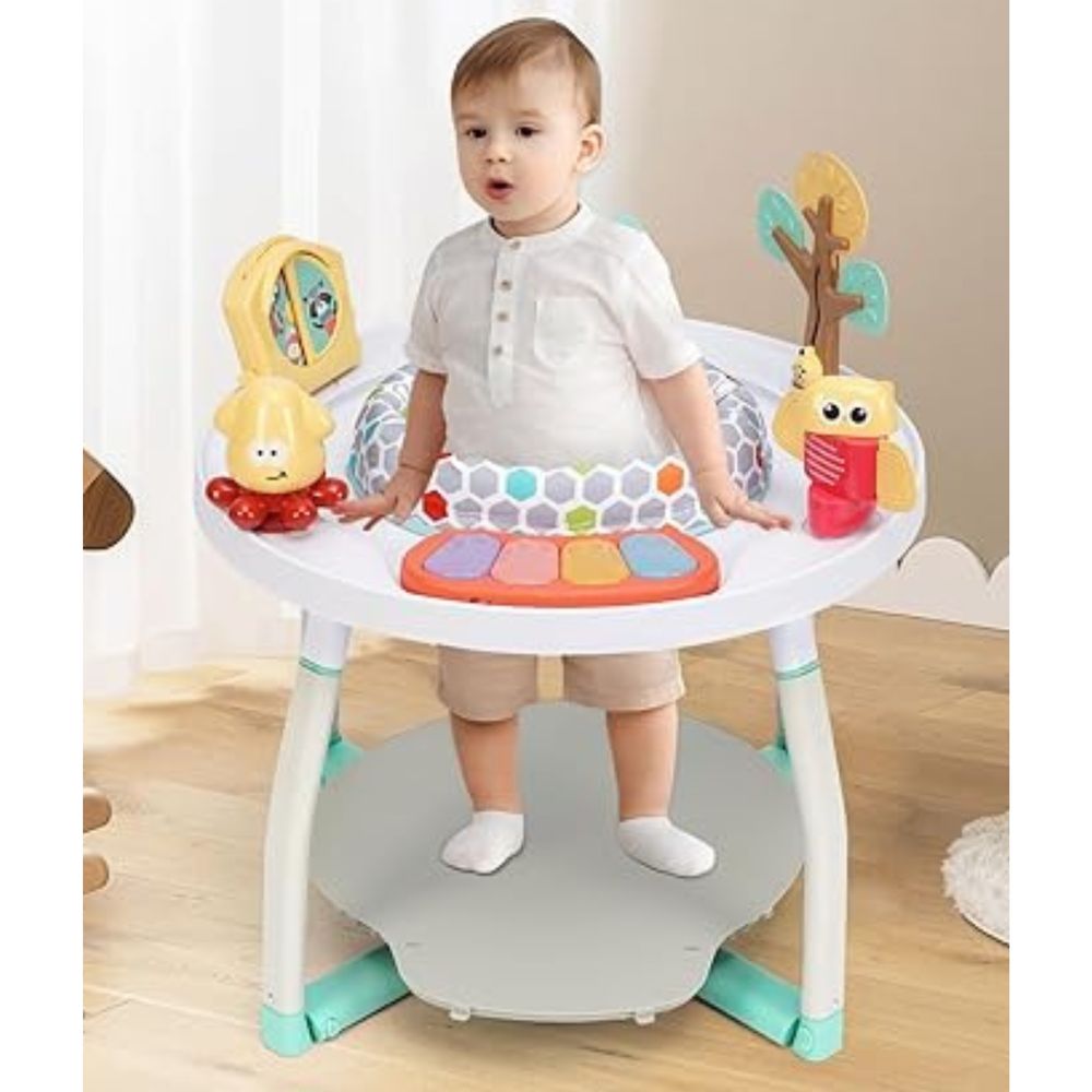 Little Angel Baby Activity Jumper 5-in-1 Center- White