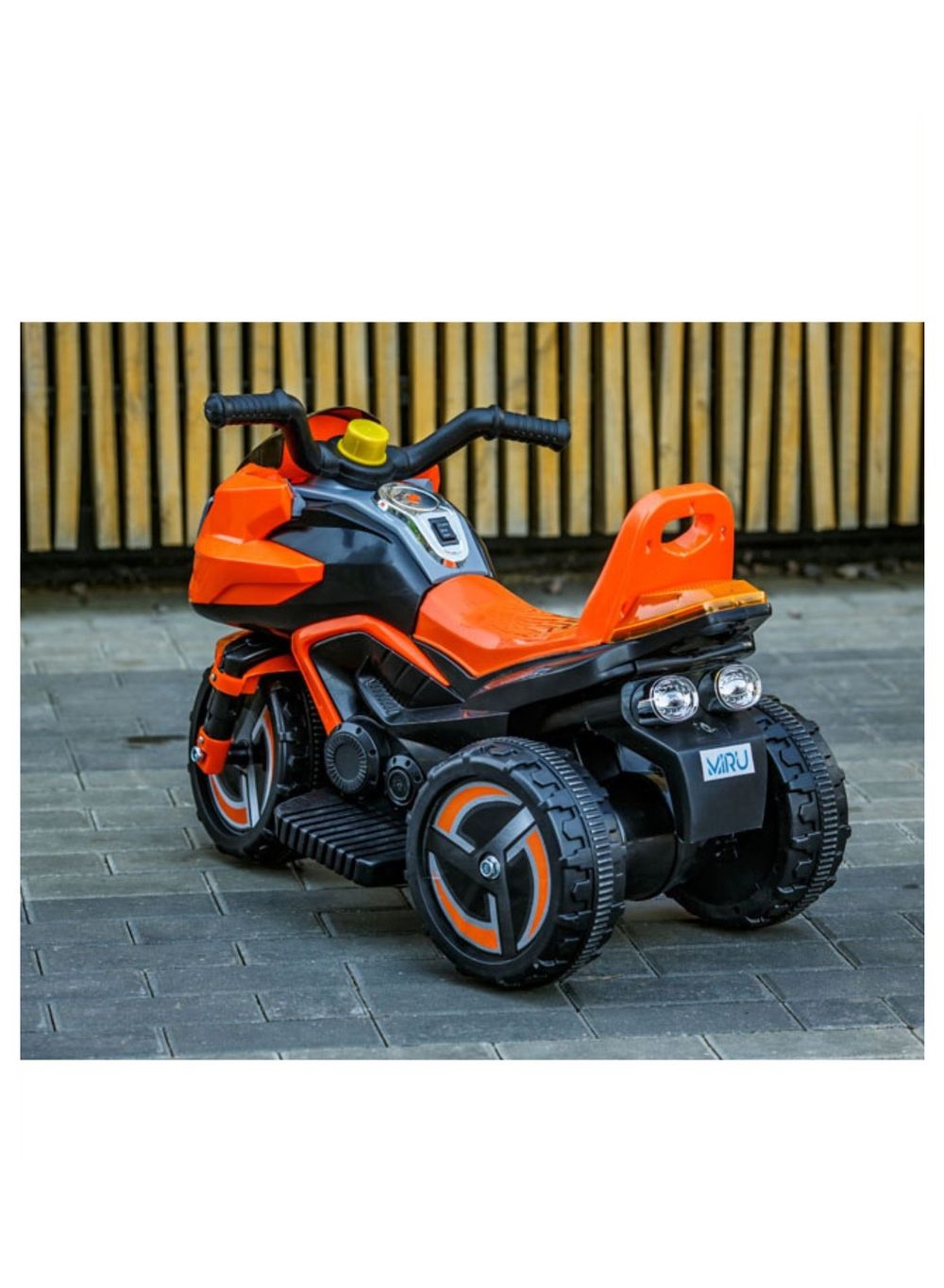 Little Angel Kids Electric Ride On Trike Motorcycle - Red