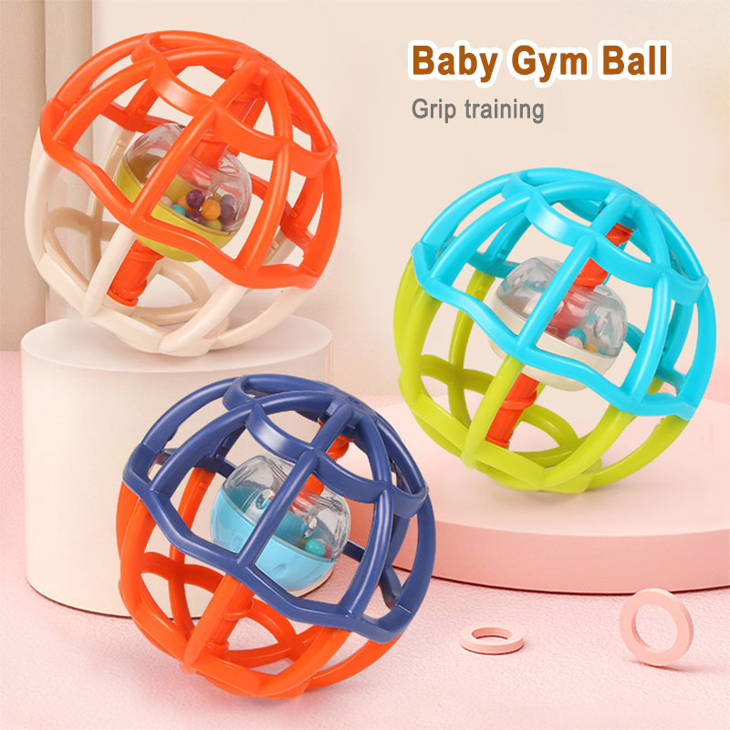 Goodway - Baby Gym Rattle Ball Toy With Rolling Sound - Green