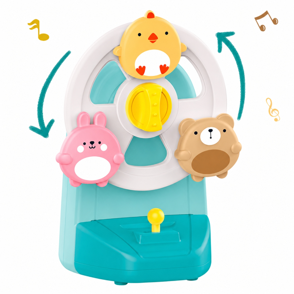 Huanger - Baby Activity Rotating Educational Toy - Multicolor