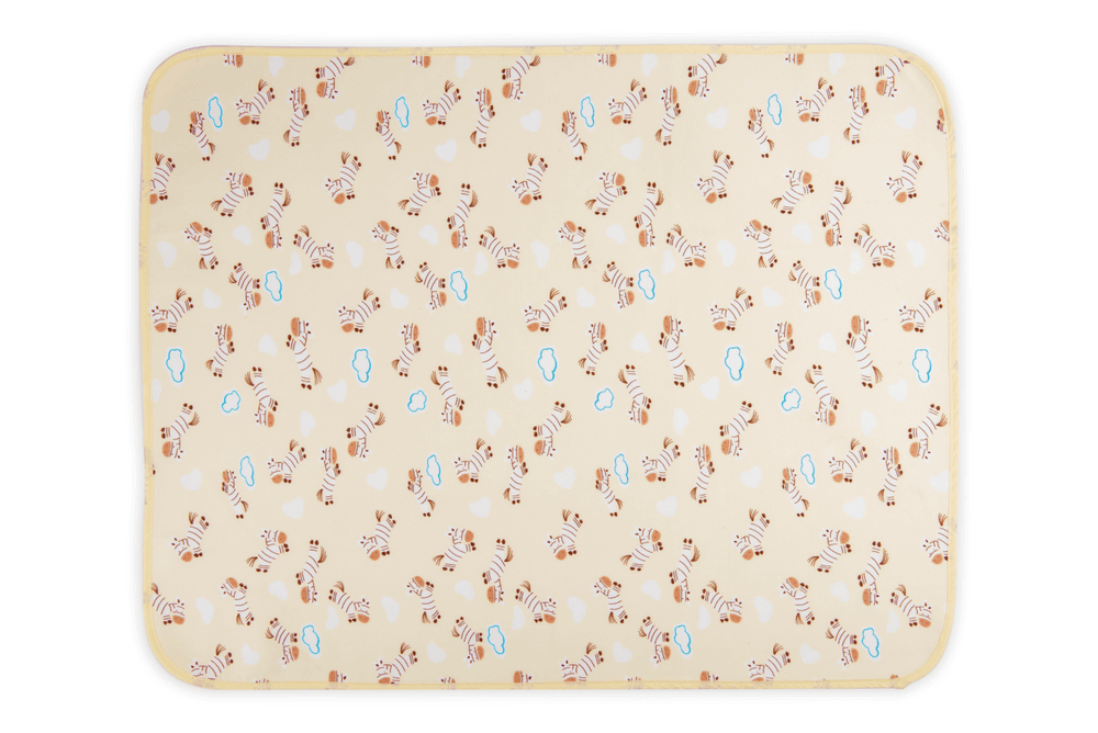 Night Angel - Waterproof Portable Foldable Baby Diaper Changing Mat - Zabra
