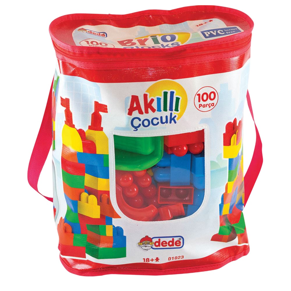 Dede - Brikko Blocks - 100 Pc Set
