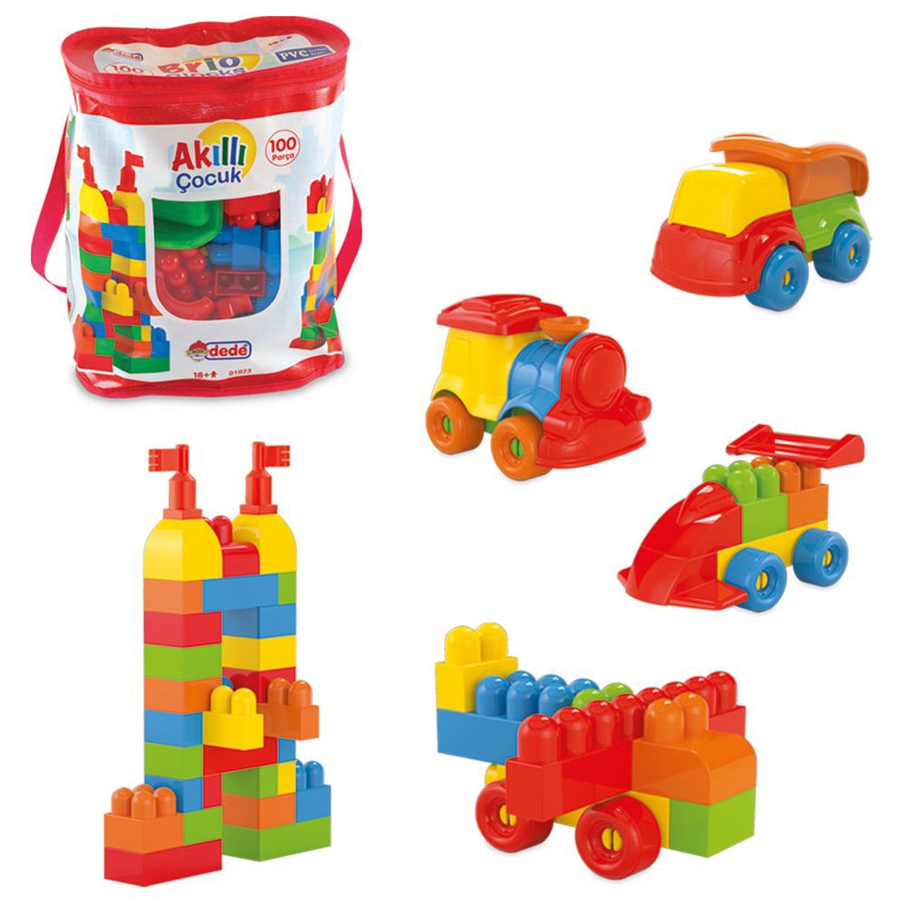 Dede - Brikko Blocks - 100 Pc Set