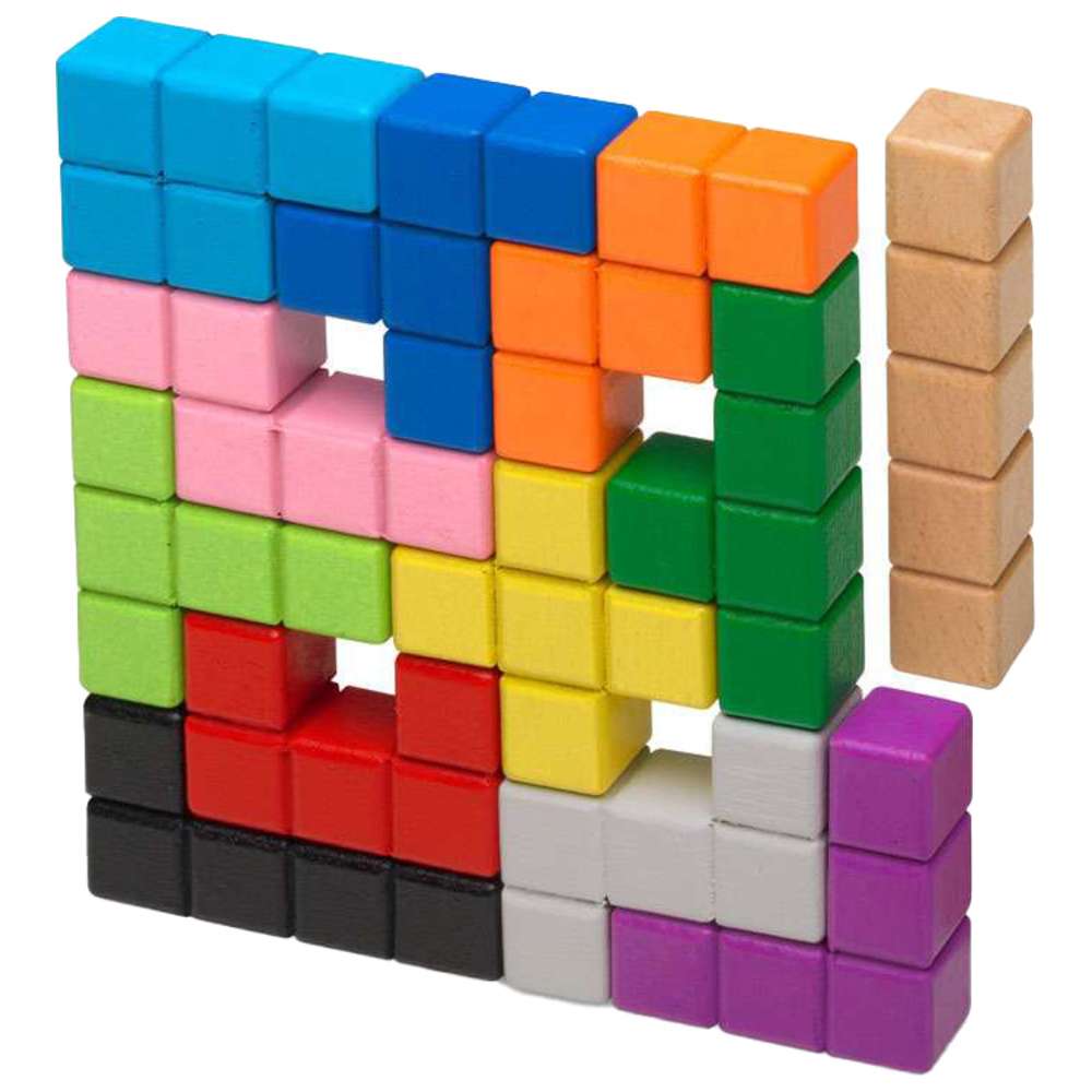 Cayro - Pentominos Stacking Toy w/ Metal Box - 12 Pcs