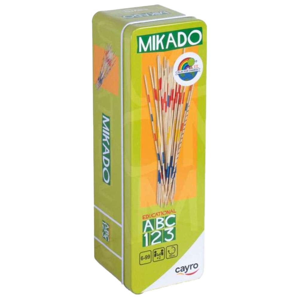 Cayro - Mikado Stick Board Game w/ Metal Box - 41 Pcs