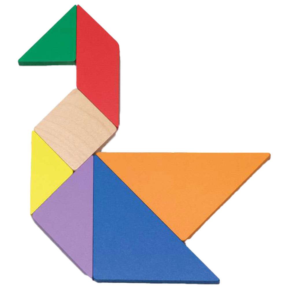 Cayro - Tangram Learning Puzzle w/ Metal Box - 7 Pcs