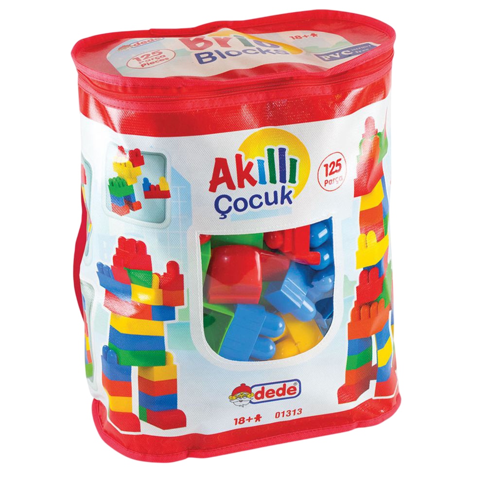 Dede - Brikko Blocks - 125 Pc Set