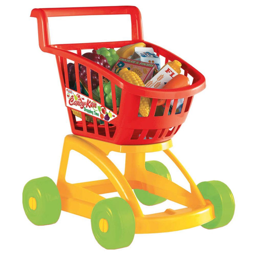 Dede - Candy And Ken Market Trolley - Color May Vary - 16 Pc Set
