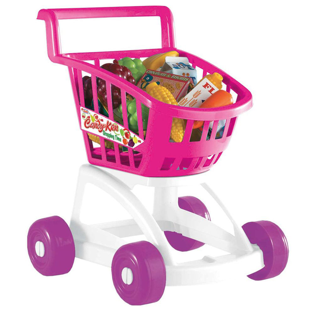 Dede - Candy And Ken Market Trolley - Color May Vary - 16 Pc Set