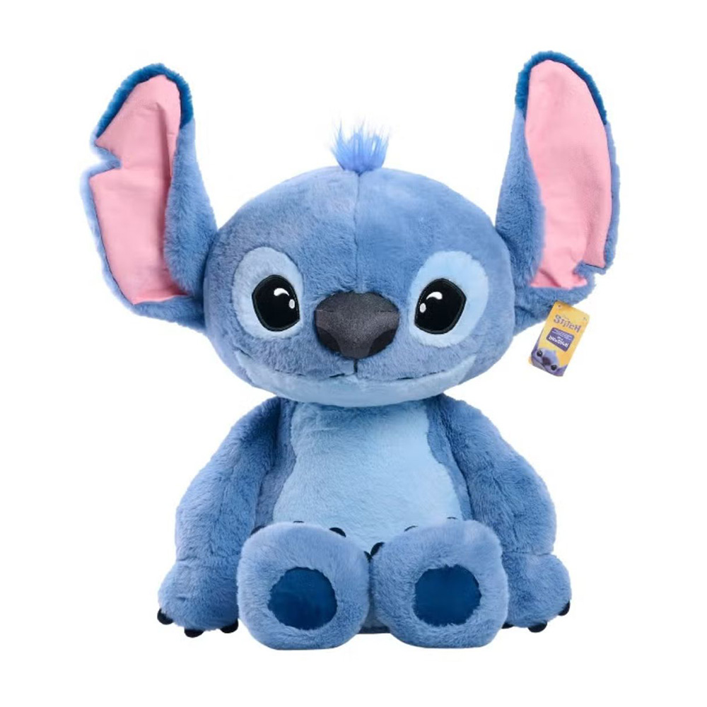 Stitch - Live Action Giant Jumbo Plush Toy - Blue - 96 cm