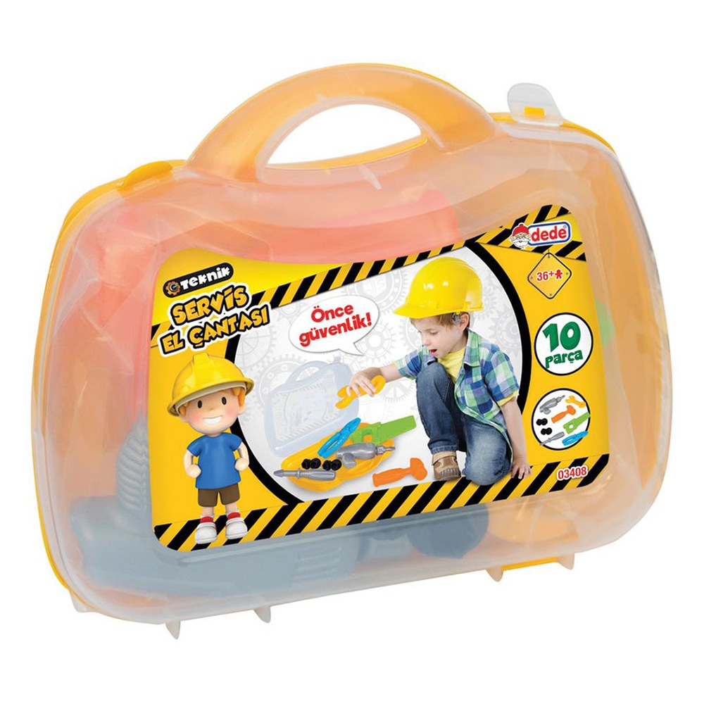 Dede - Tecnich Service Tool Bag Playset -10 Pc Set
