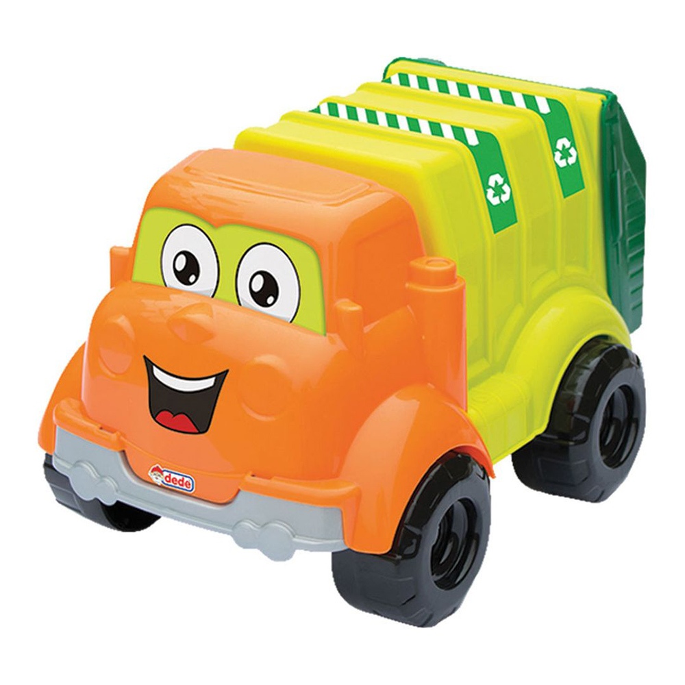 Dede - My First Garbage Truck With Blocks - 30 Pc Set