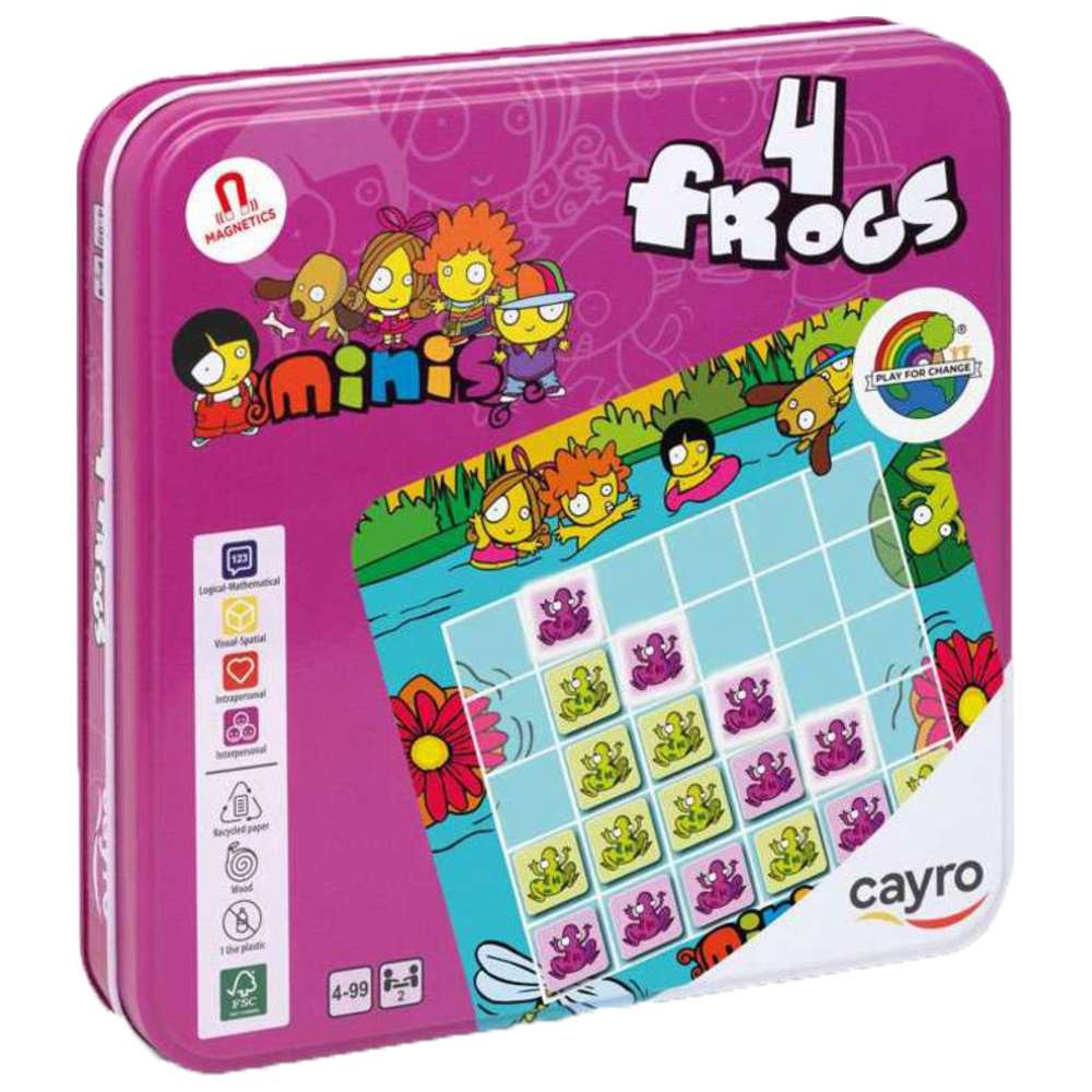 Cayro - 4 Frogs Board Game - 30 Pcs