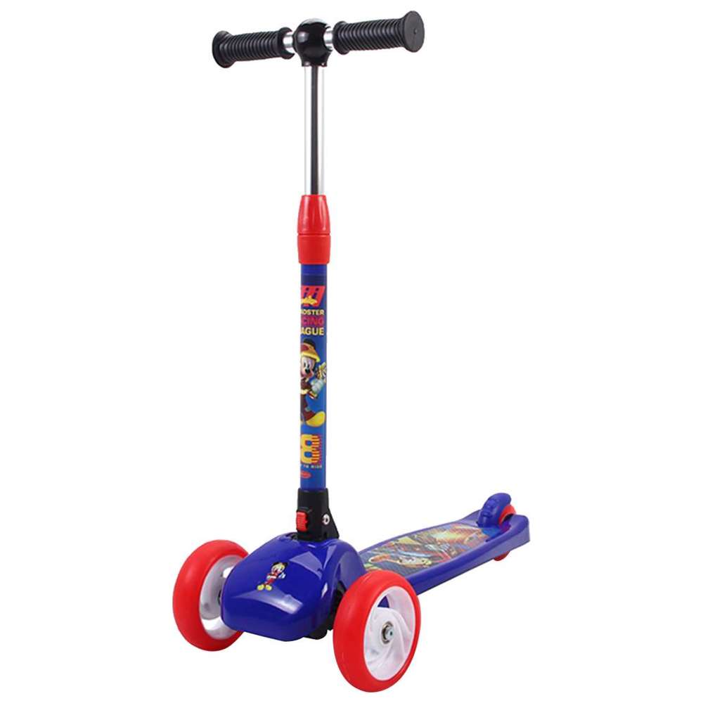 Mesuca - Foldable Twist Scooter - Red/Blue