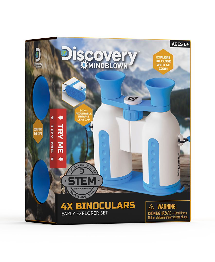 Discovery - Mindblown 4X Binoculars Set