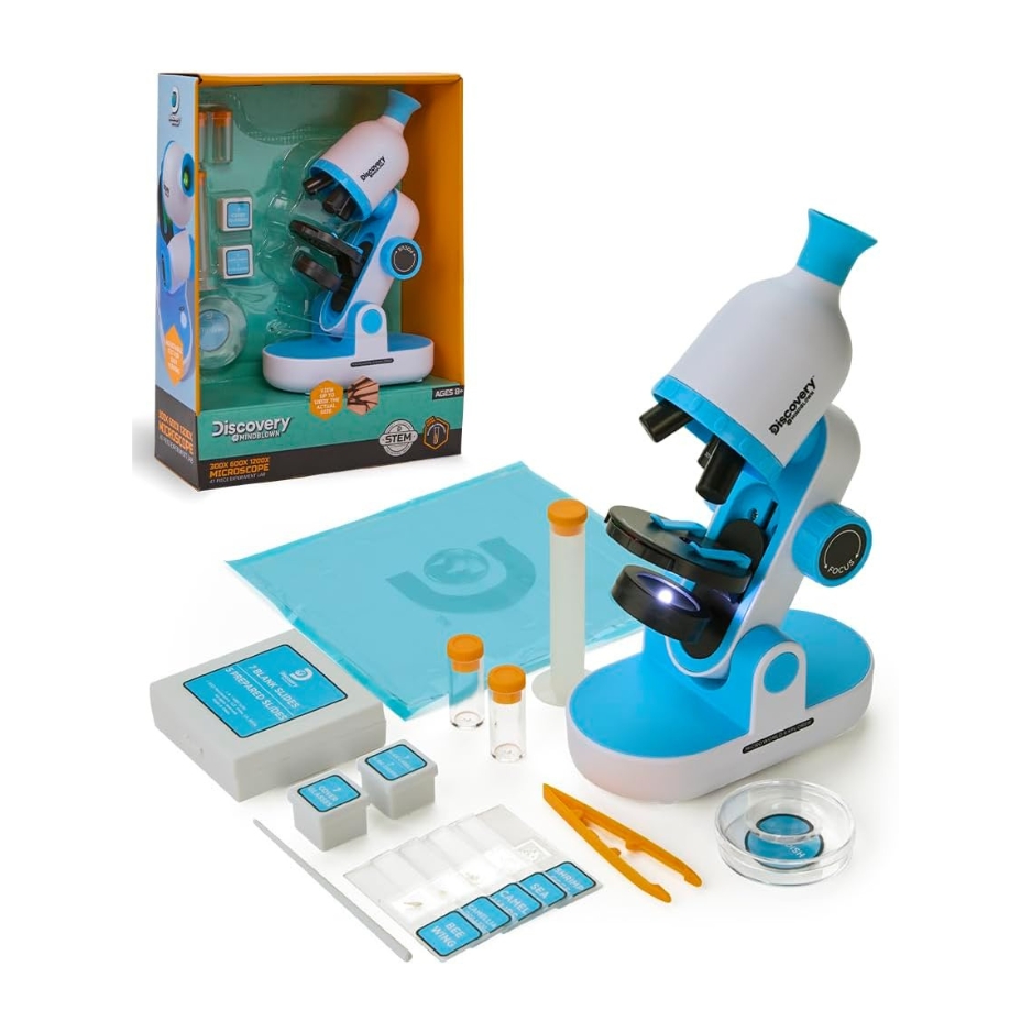 Discovery - Early Explorers Kids Microscope Set - 41pcs