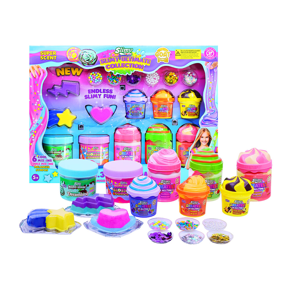 Slimy - Ultimate Sensory Compound Set - Multicolor - 14 Pc Set