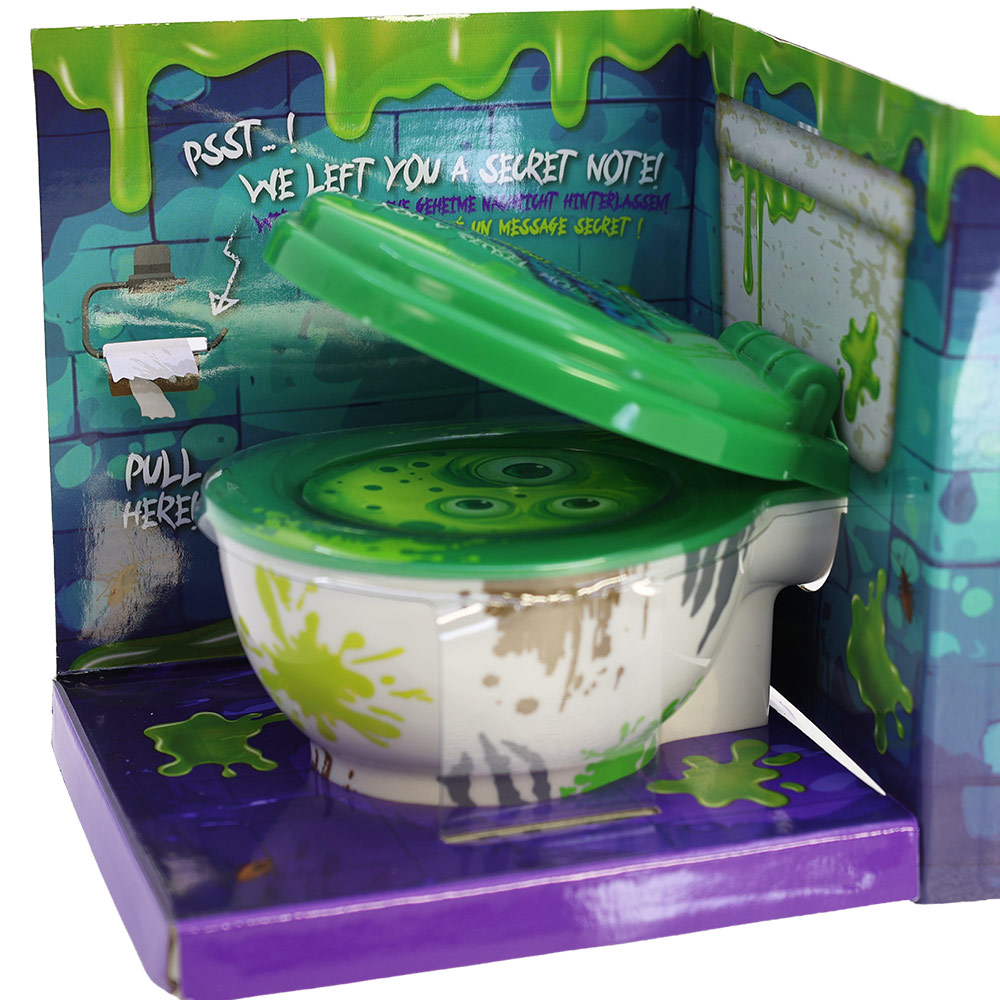 Slimy - Monsters In My Toilet Surprise Slime - Color May Vary - 1 Pc