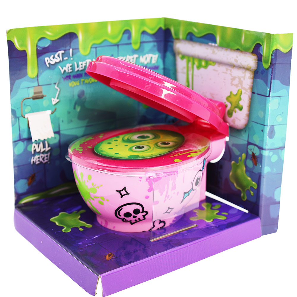 Slimy - Monsters In My Toilet Surprise Slime - Color May Vary - 1 Pc
