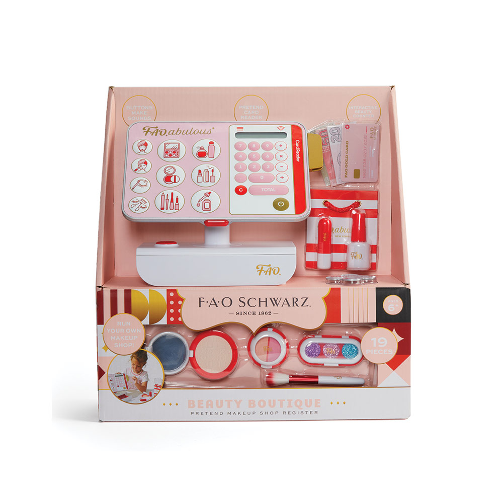 FAOabulous - F.a.o. Schwarz Beauty Boutique Shop Register - 19pcs