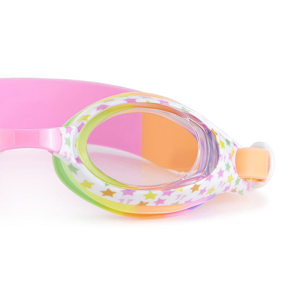 Bling2o - Aqua2Ude Stars Swim Goggles For Kids - Printed Purple