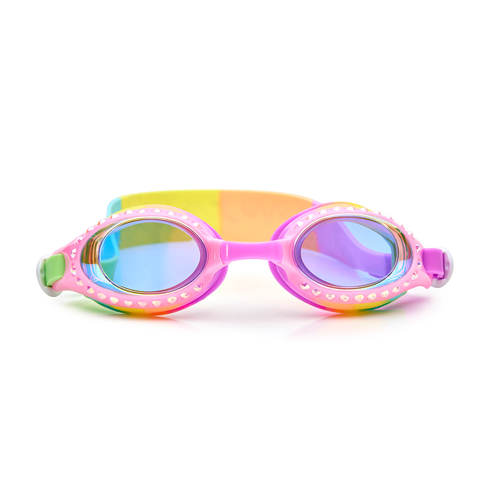 Bling2o - Girl's Bubble Bath Bandana Swim Goggles - Multicolor