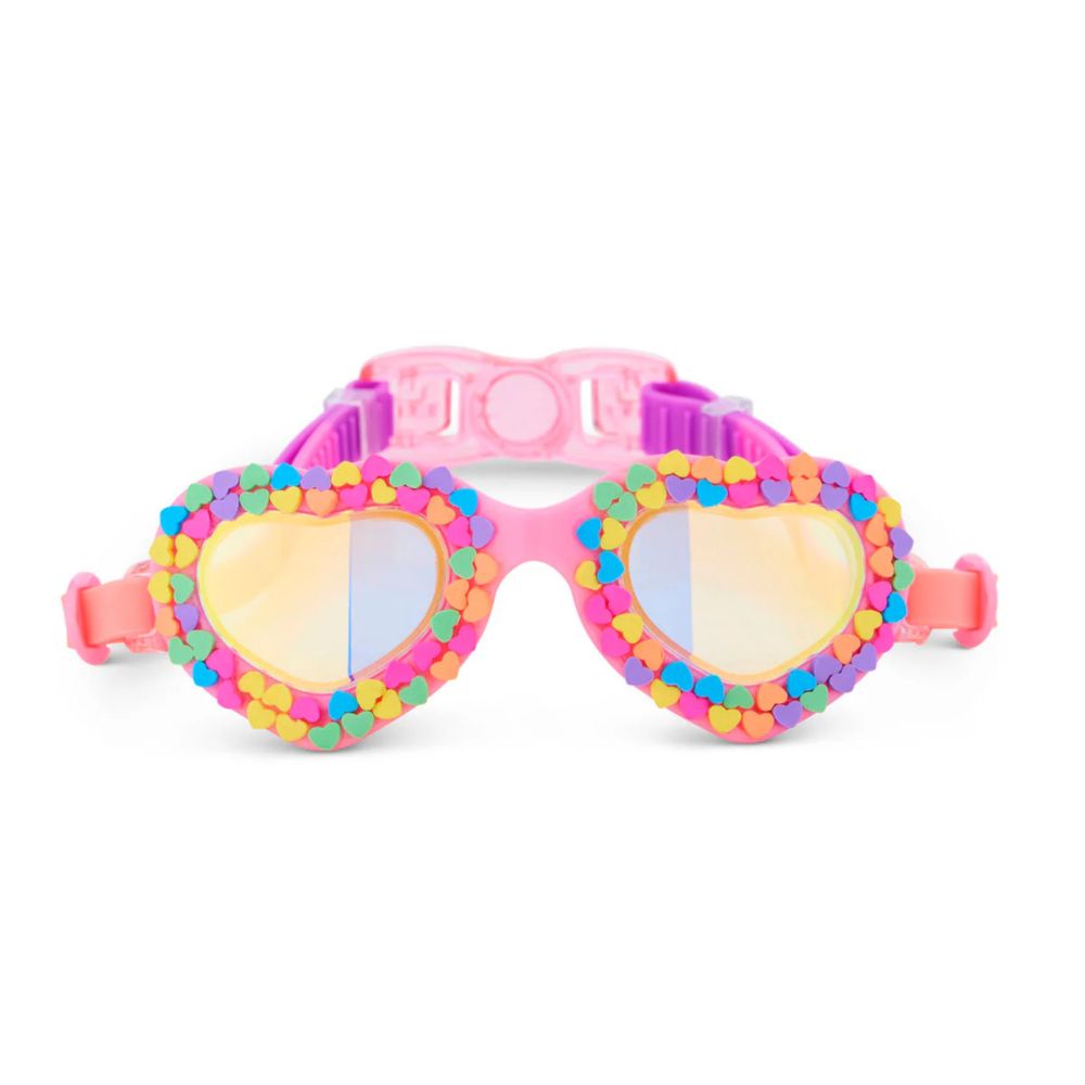 Bling2o - Be True Pink Candy Heart Kids' Swim Goggles