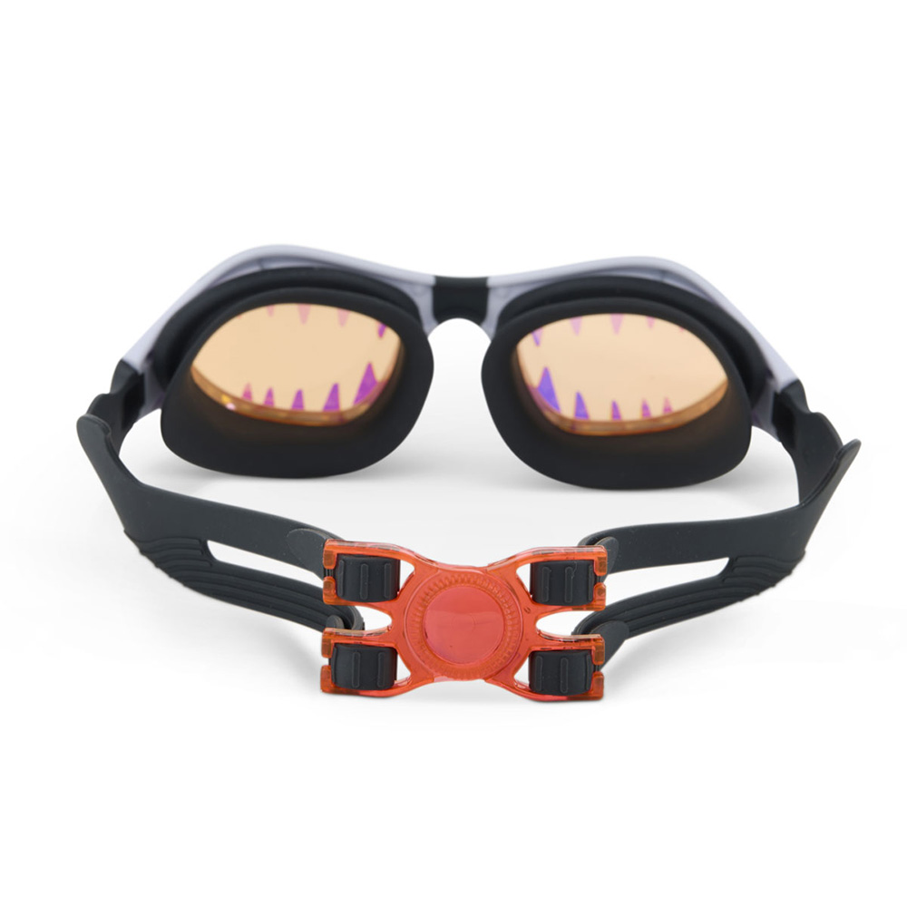 Bling2o - Boy's Great Bite White Megamouth Swim Goggles - Black
