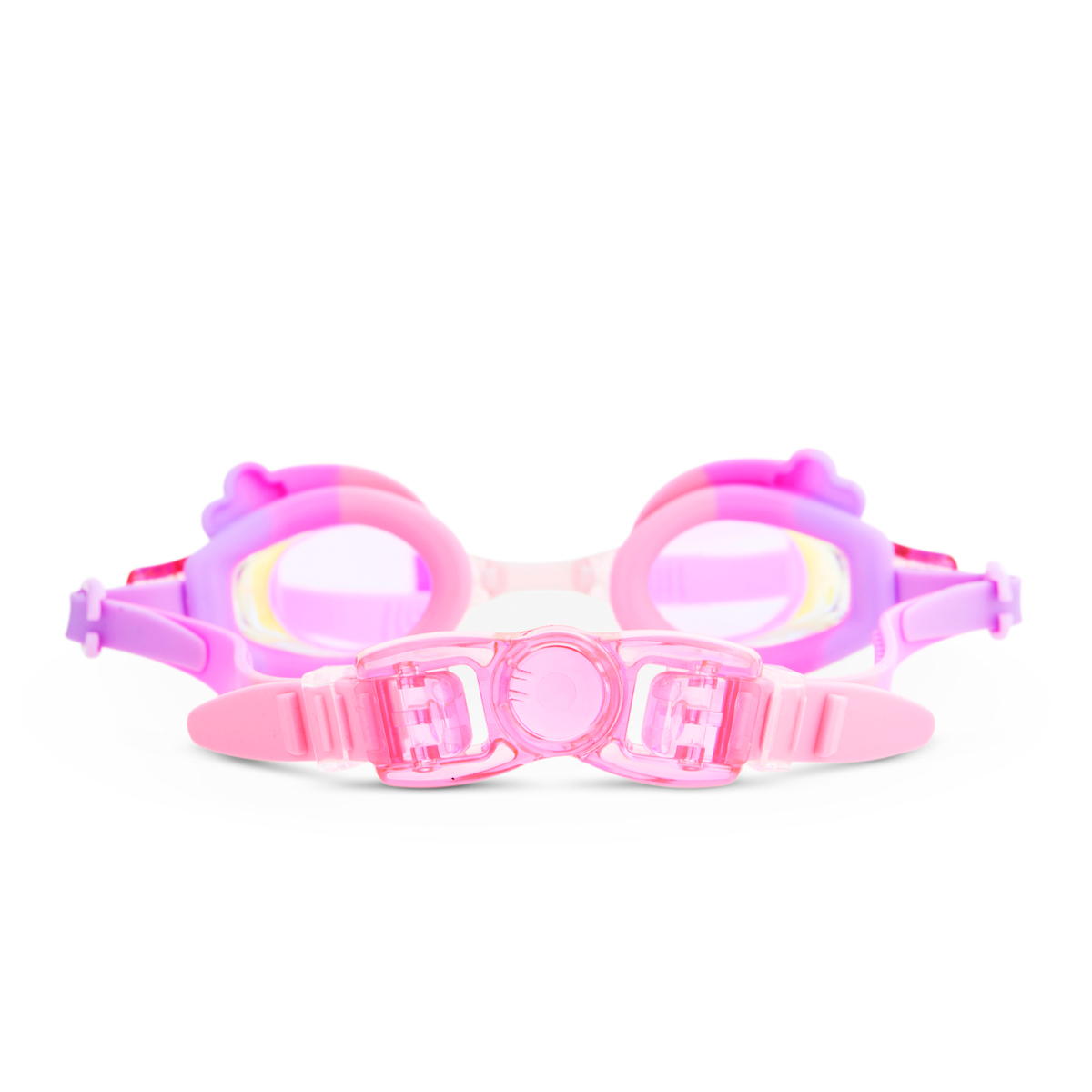 Bling2o - Floating Girls Swim Goggles - Fuschia Rainbow