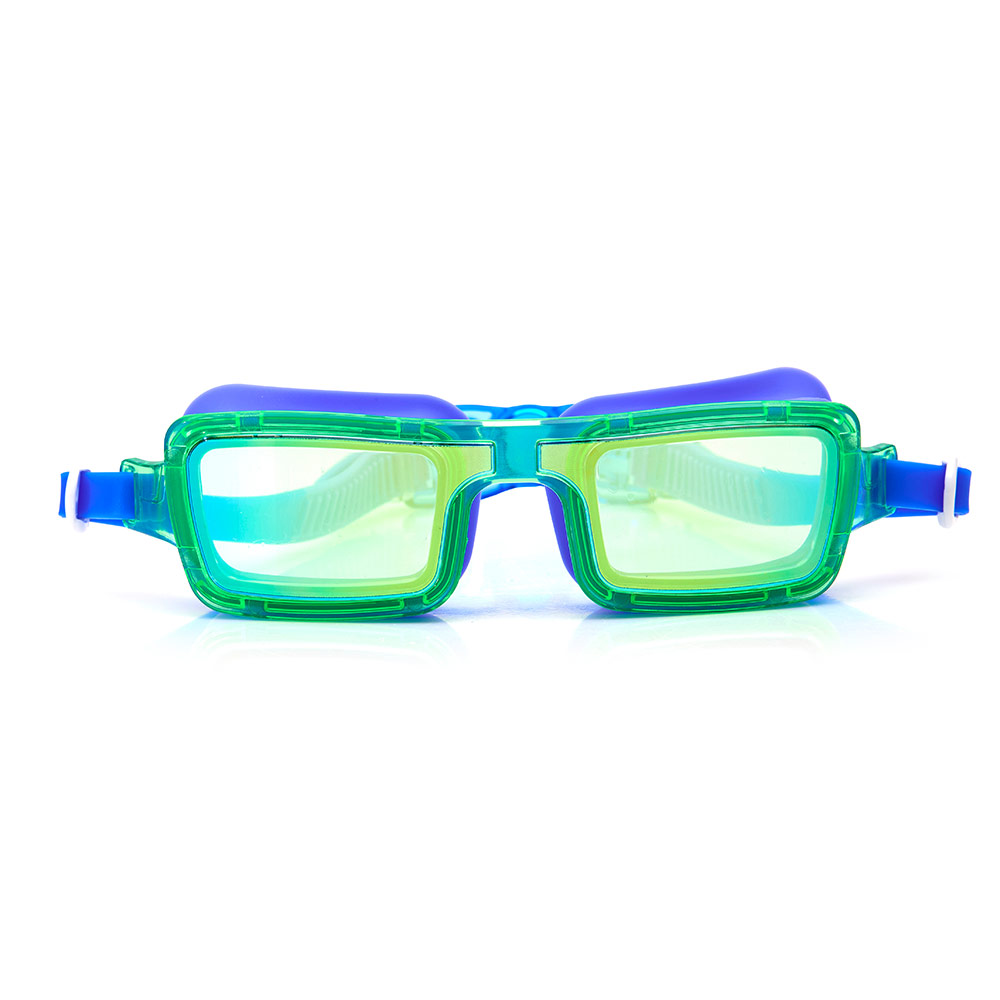 Bling2o - Retro Sea Breeze Kids' Swim Goggles - Blue