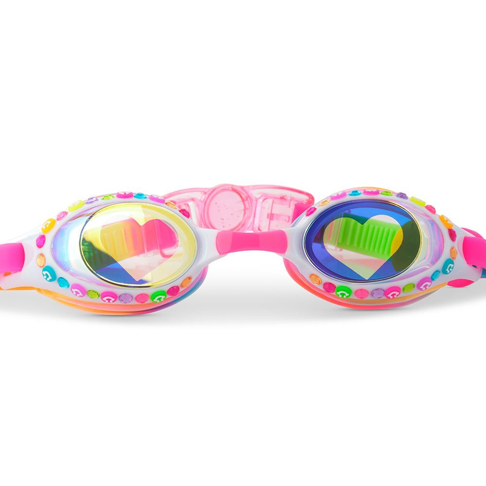 Bling2o - Girl's Positively Smile Swim Goggles - Multicolor
