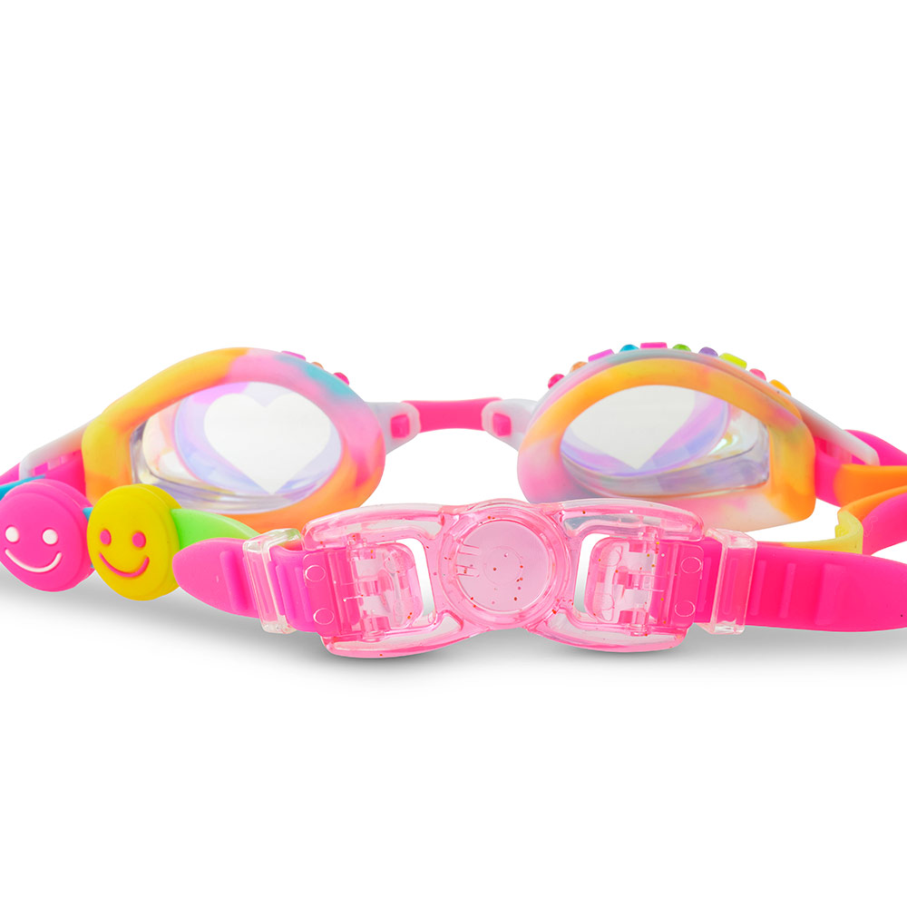 Bling2o - Girl's Positively Smile Swim Goggles - Multicolor